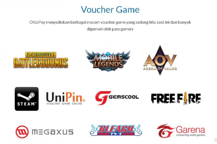 Penjualan voucher online games OttoPay naik 10 kali lipat