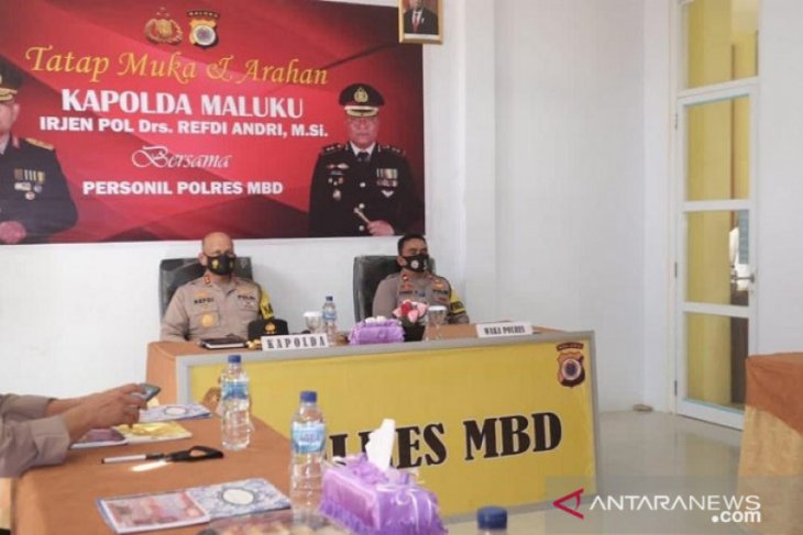 Kapolda Maluku: Personel BKO amankan Pilkada jangan jadi beban karena sakit
