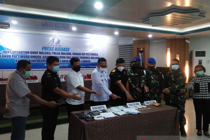 BNNP Maluku ringkus enam pelaku dan barang bukti narkoba