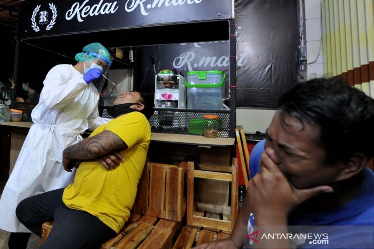 Tes cepat antigen untuk pelanggar aturan PPKM di Denpasar