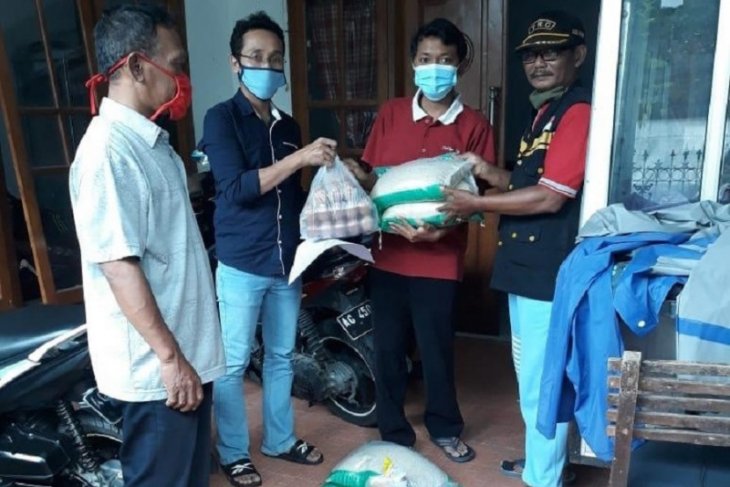 Pemkot Kediri lanjutkan penyaluran bansos untuk warga jalani isolasi mandiri
