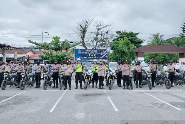 Polresta Pulau Ambon bentuk unit patroli aman ramadhan
