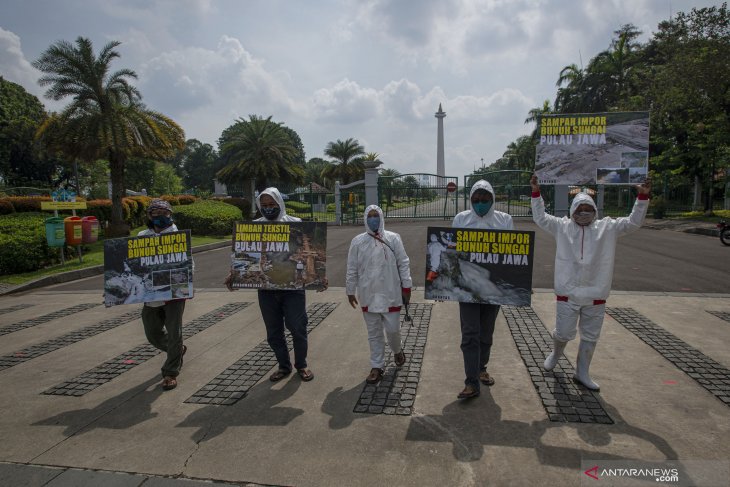 Kampanye stop sampah impor masuk Indonesia