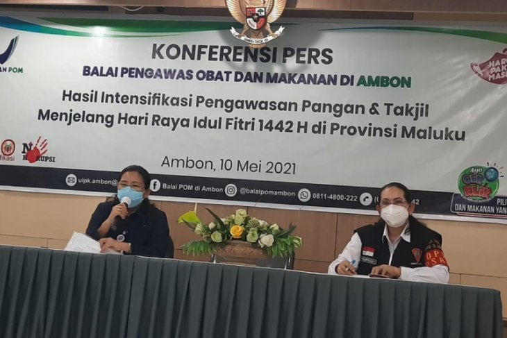 BPOM Ambon temukan ribuan kemasan produk pangan substandar jelang Idul Fitri