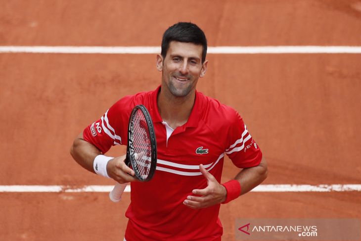 Tenis French Open: Djokovic melaju ke putaran keempat setelah atasi Berankis