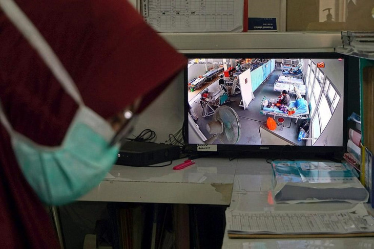 RSUD Gambiran manfaatkan kantin untuk ruang perawatan pasien COVID-19
