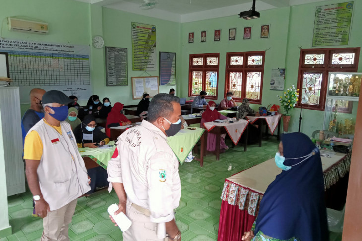 Satgas COVID-19 bubarkan pertemuan guru SD Muhammadiyah 1 kota Sorong