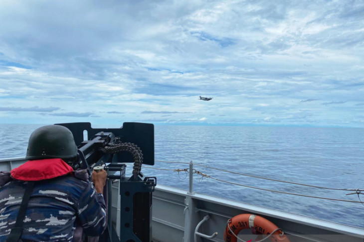 TNI AL latihan tempur bahaya udara di perairan pulau terluar Indonesia