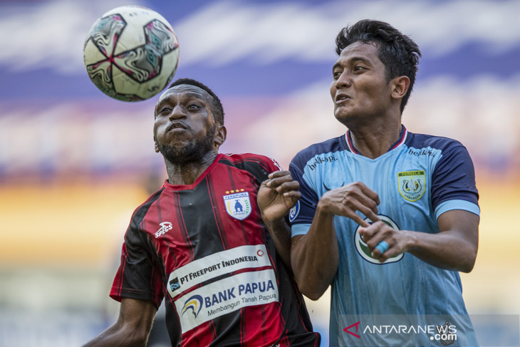 Persela Lamongan tundukkan Persipura Jayapura 1-0