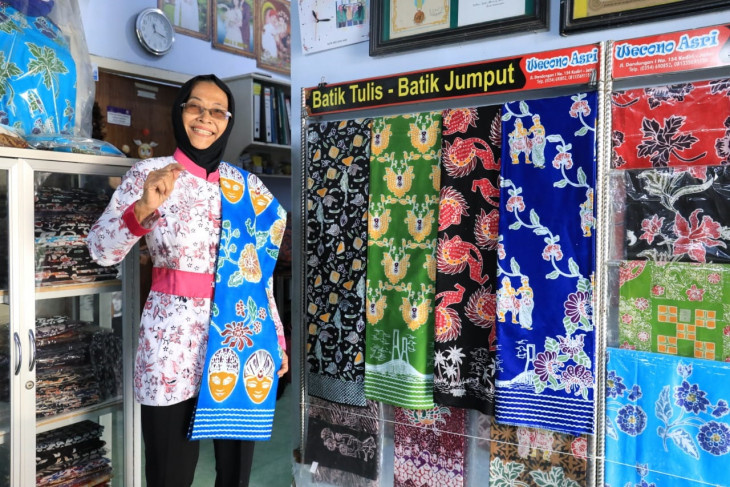 Perajin batik di Kota Kediri tonjolkan 