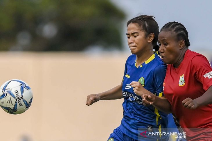 Tim sepak bola putri Jabar kalahkan Papua Barat 5-0