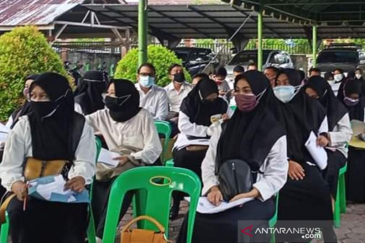 Hari pertama ujian, delapan peserta tes CPNS di Aceh Jaya gugur