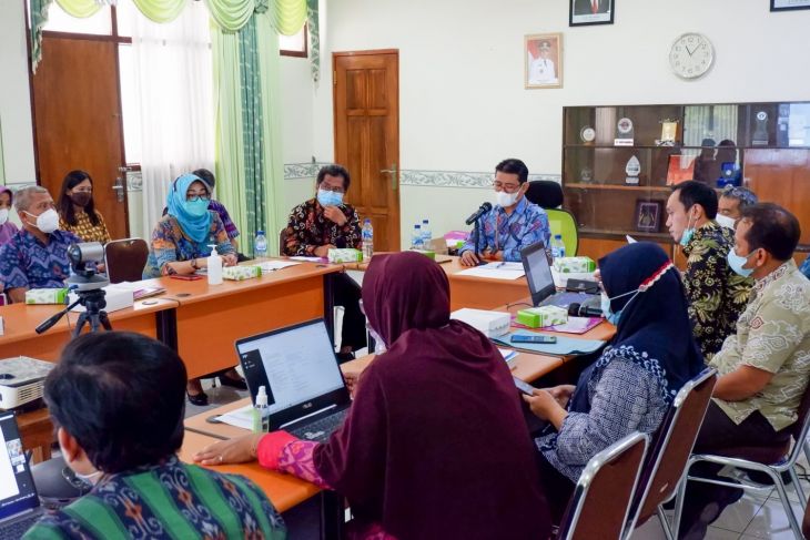 Pemkot Kediri ikuti monev MCP dengan KPK