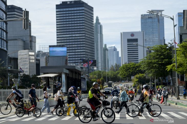 Ini pengalihan rute pada enam lokasi “Car Free Day” di Jakarta