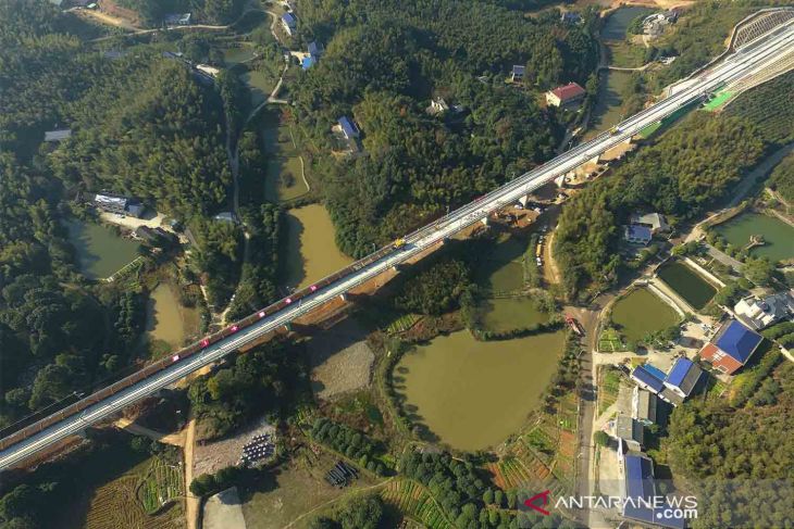 Pembangunan jalur kereta cepat di Hunan