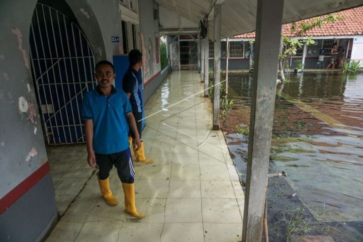 Lapas Pekalongan tergenang air