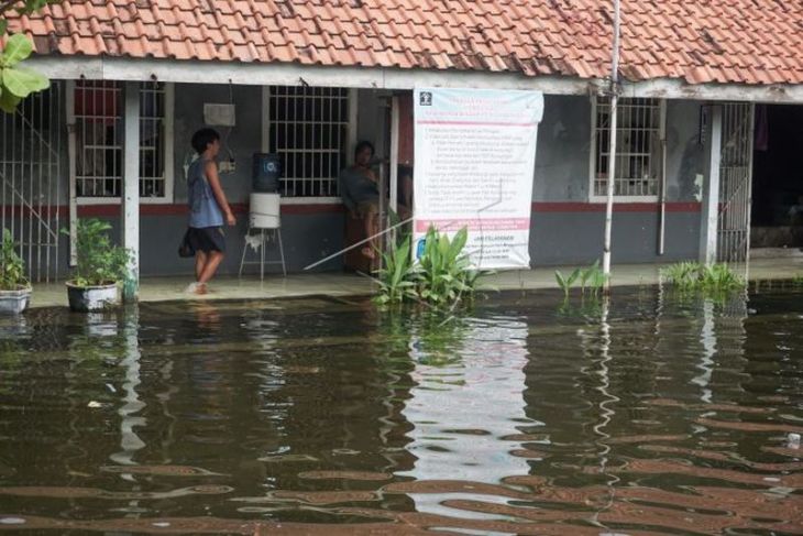 Lapas Pekalongan tergenang air