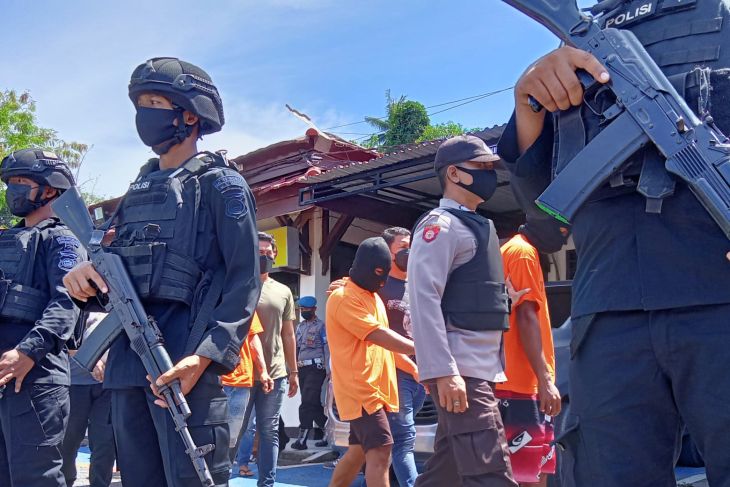 Posisi tangkap 15 pelaku bentrok berdarah di Sorong