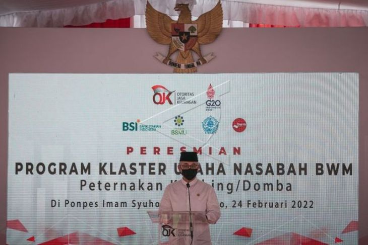 Peresmian unit usaha ternak