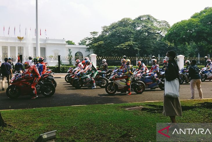 Presiden  Jokowi sebut 60.000 tiket MotoGP di sirkuit Mandalika sudah habis