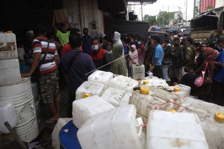 Sidak ketersediaan dan distribusi minyak goreng curah