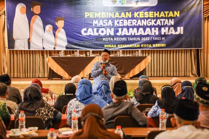 Dinkes Kediri beri edukasi kesehatan bagi jamaah calon haji