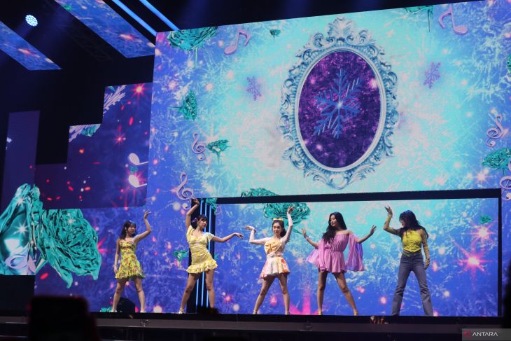 Kesan Red Velvet kembali manggung di Indonesia setelah 2 tahun