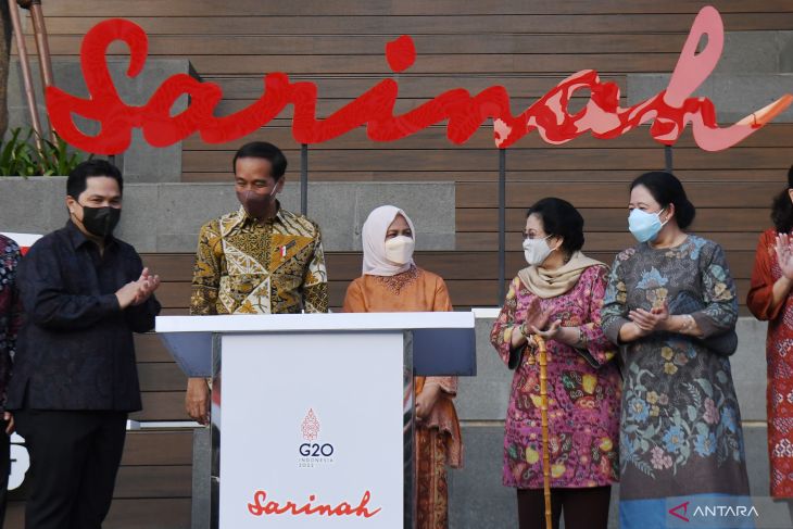 Presiden Jokowi resmikan Transformasi Sarinah