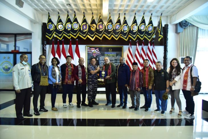 Komisi I DPR RI kunjungi Komando Armada III di Sorong