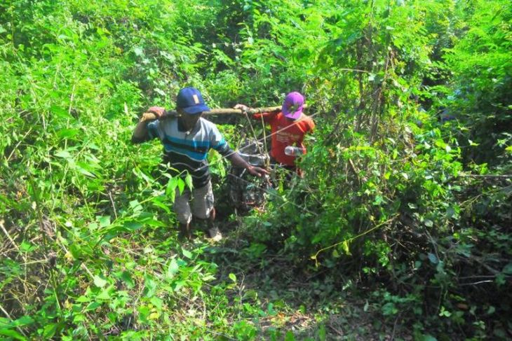 Serpihan pesawat tempur latih