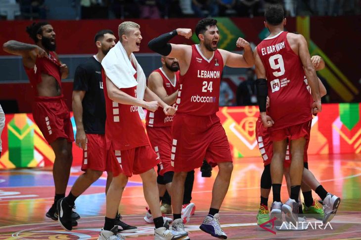 Menang tipis atas Yordania, Lebanon tantang Australia di Final FIBA Asia Cup 2022