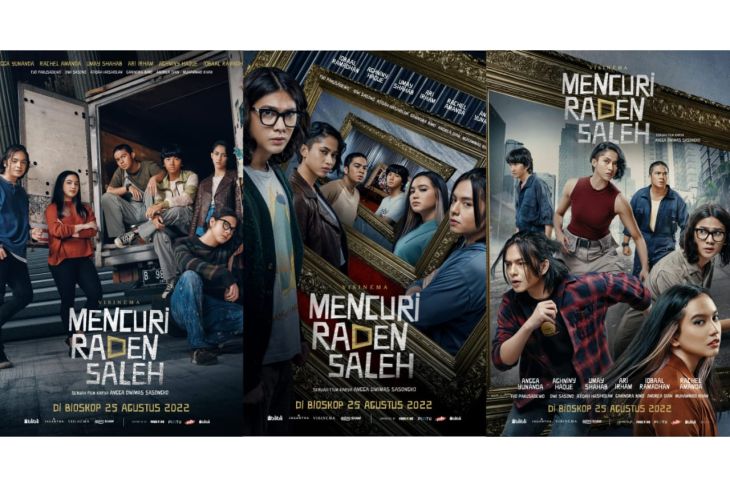 Film “Mencuri Raden Saleh” rilis enam poster baru penuh aksi