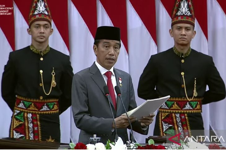 Presiden Jokowi sebutkan dua strategi jadikan APBN 2023 motor penggerak