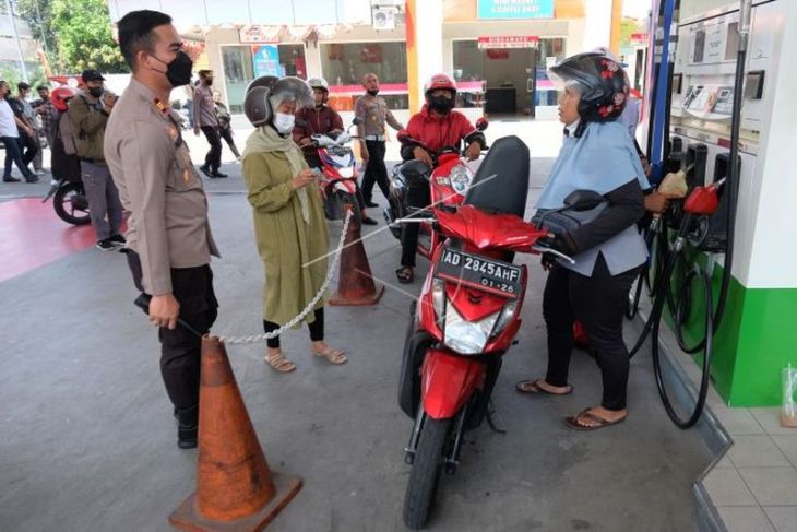 Polisi sidak penjualan BBM berubsidi