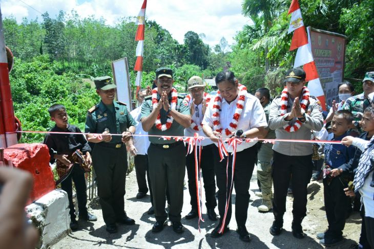 Bupati Dairi resmikan Kampung Pancasila di Desa Sumbul Tengah Tigalingga