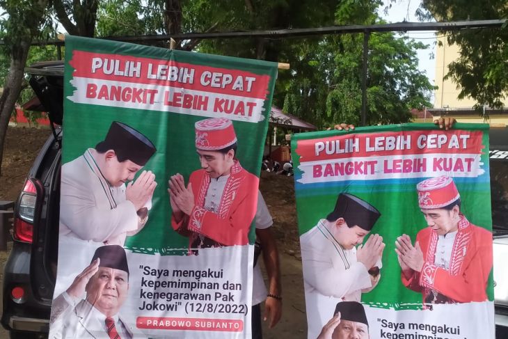 Gerindra adukan soal penyebaran spanduk Prabowo tanpa izin ke polisi