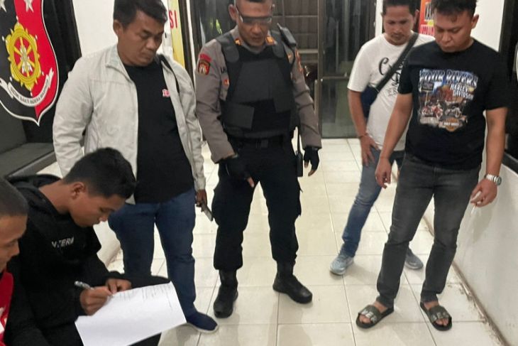 Polres Asahan tangkap remaja buat video berisi ancaman senjata tajam