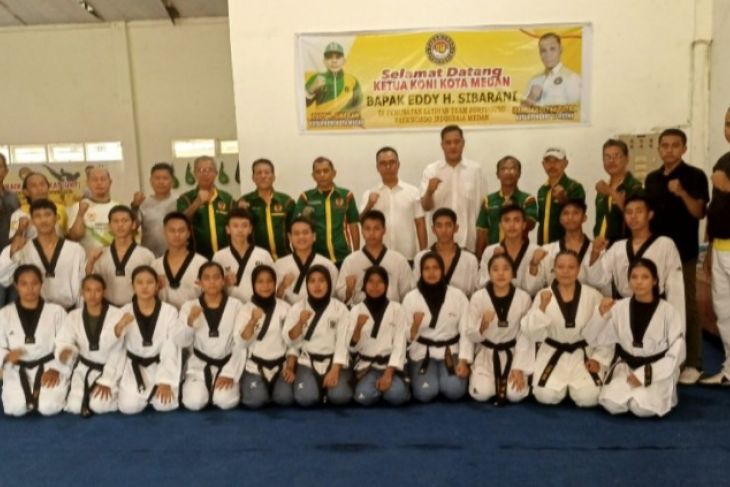 KONI motivasi atlet taekwondo jelang Porprov Sumut