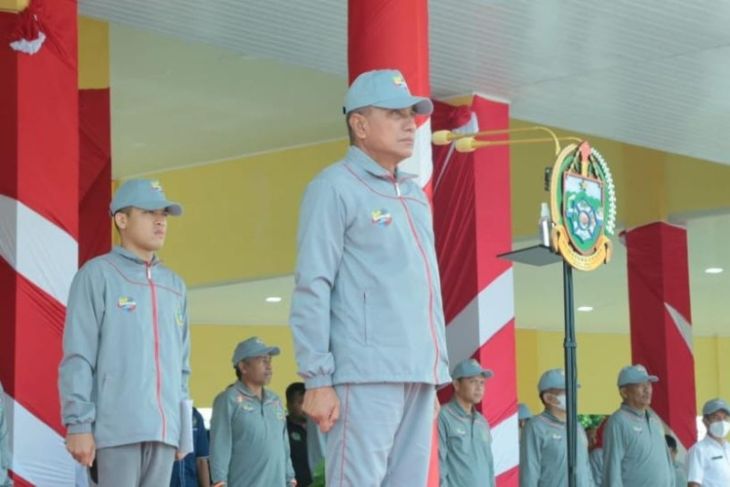 Gubernur Sumut ajak wujudkan Indonesia berkarakter olahraga