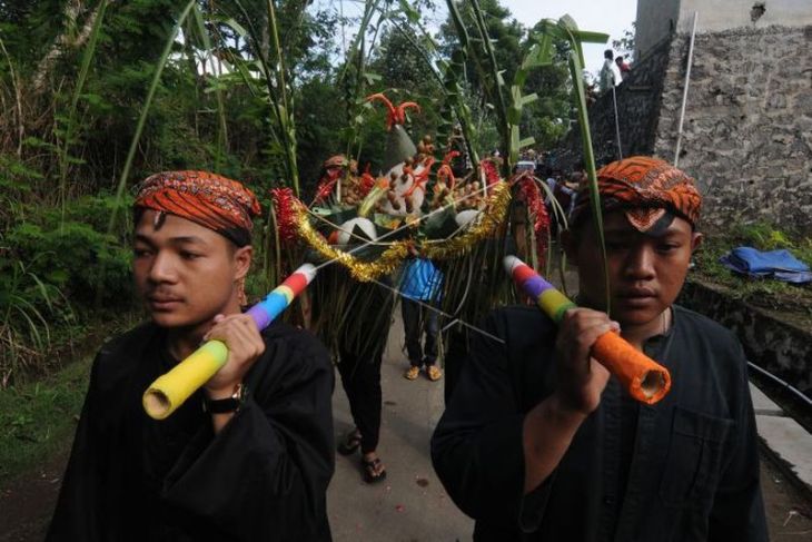 Tradisi kenduri bersih Sendang Cabeankunti