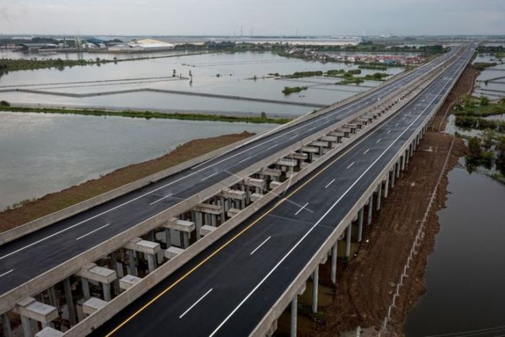 Target pengoperasian Jalan Tol Semarang-Demak Seksi II