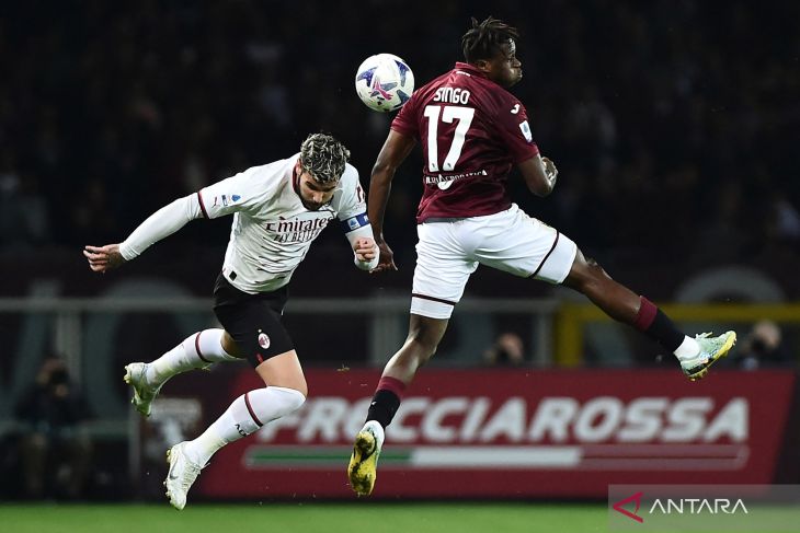 Liga Italia : AC Milan takluk 1-2 di kandang Torino