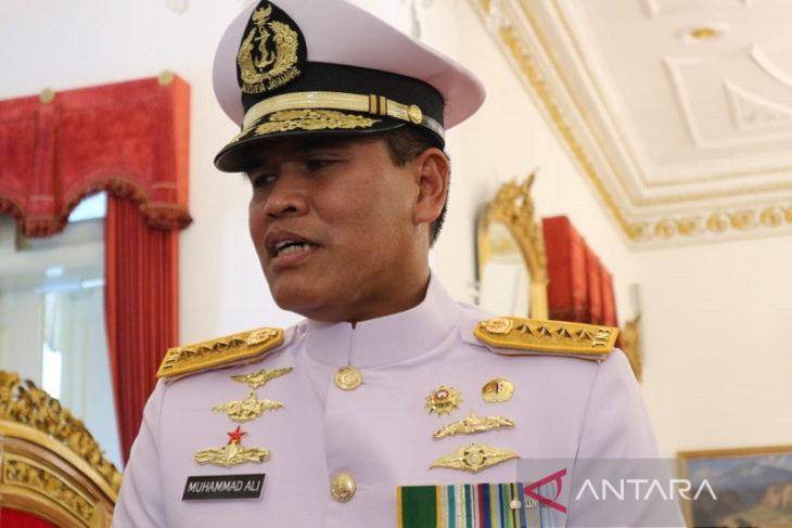 Kasal Muhammad Ali siap tingkatkan penegakan kedaulatan laut Indonesia
