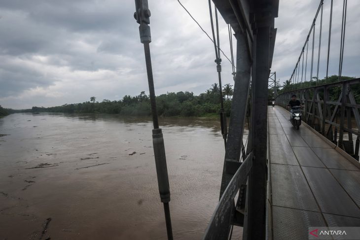 Waspada luapan Sungai Ciujung di Banten