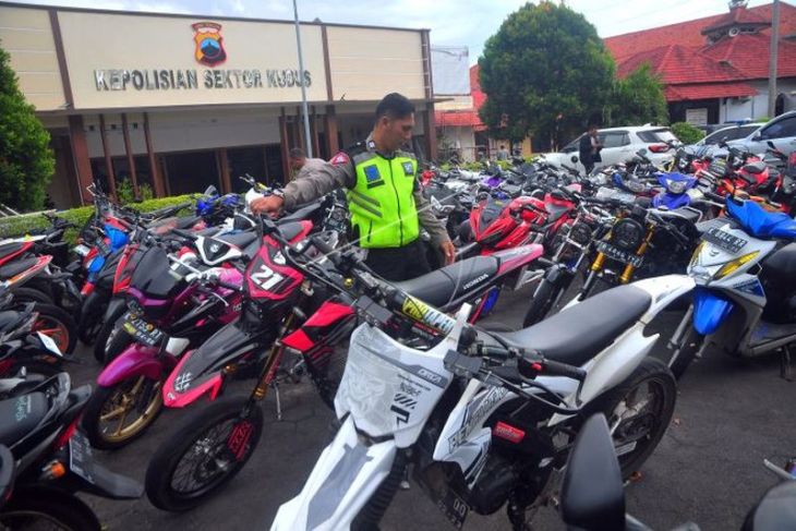 Hasil Operasi Keselamatan Lalu Lintas Candi di Kudus