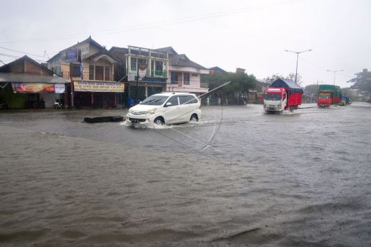 Banjir di jalur pantura Kudus