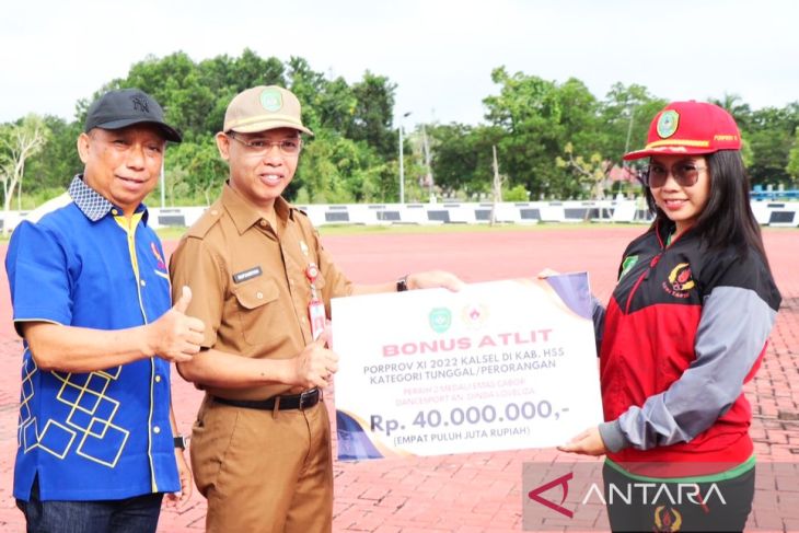 Bonus Porprov Kalsel cair, Tapin gelontorkan APBD Rp2,6 miliar