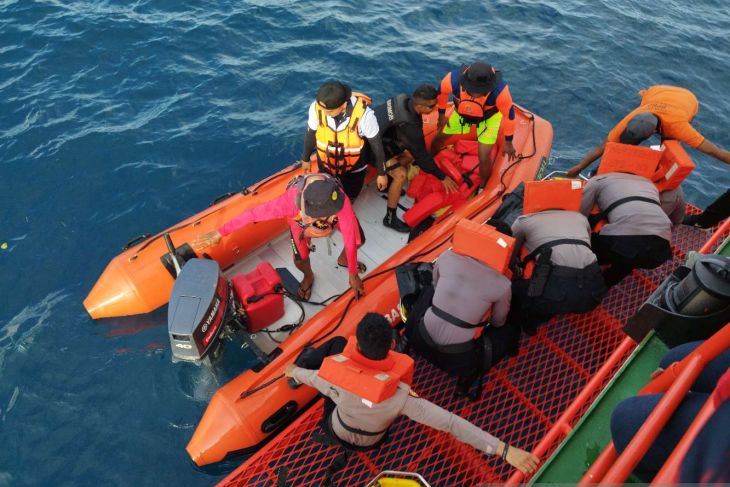 BPBD-Basarnas gelar simulasi penyelamatan kecelakaan di laut Manokwari