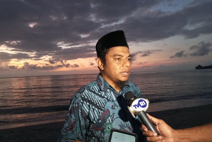 Pemantauan hilal 1 Syawal di Manokwari terhalang cuaca mendung