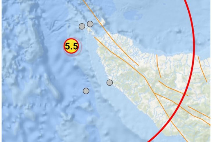 BREAKING NEWS - Banda Aceh diguncang gempa
